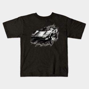 Lamborghini Countach Kids T-Shirt